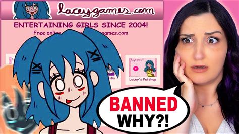 why was laceygames banned